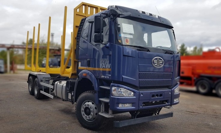 FAW Trucks Сортиментовоз FAW J6 6х4 в лизинг