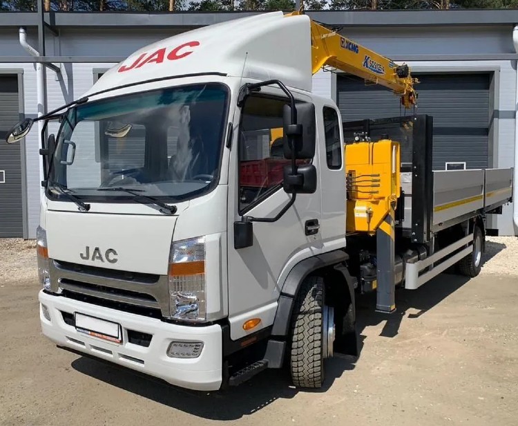 JAC JAC N120 с КМУ в лизинг