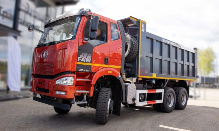 FAW Trucks Самосвал FAW J6 6х6 в лизинг