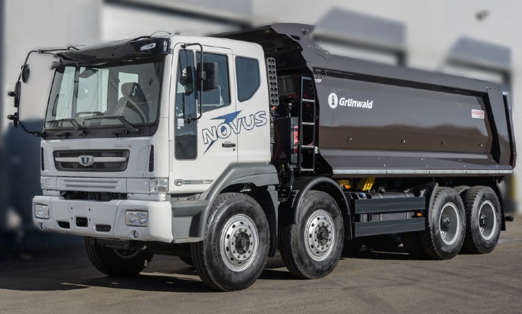 Daewoo Trucks Самосвал Daewoo Novus CR8M7 8x4 Grunwald в лизинг