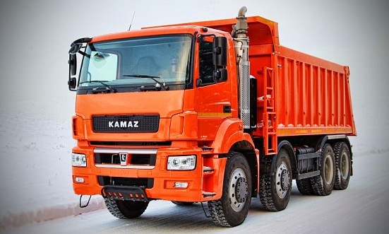 Самосвал КАМАЗ 65801 8x4