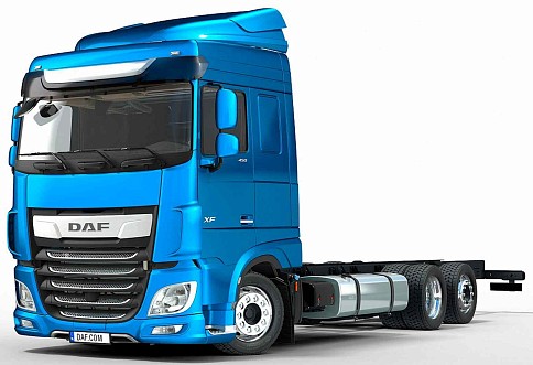 Тягач DAF FAR XF Low Deck
