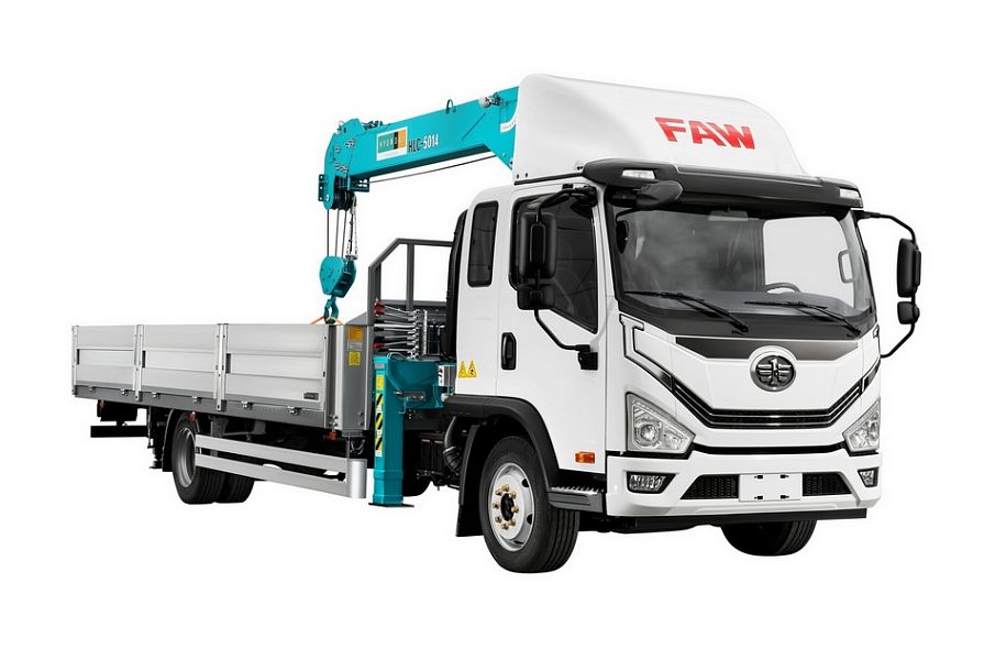 FAW Trucks FAW Tiger 6G 12 Бортовая платформа с КМУ в лизинг