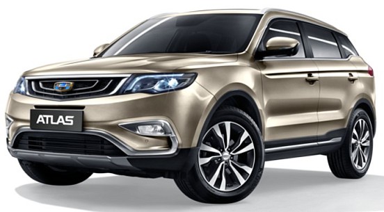 Geely Atlas Luxury LED YandexAuto 2WD